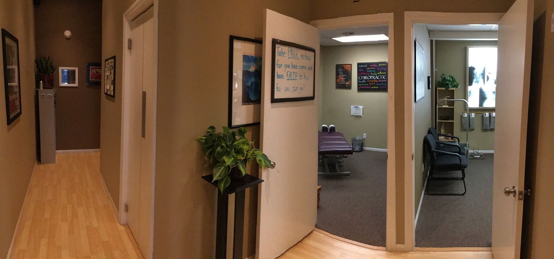 San Diego Chiropractic and Massage patient rooms