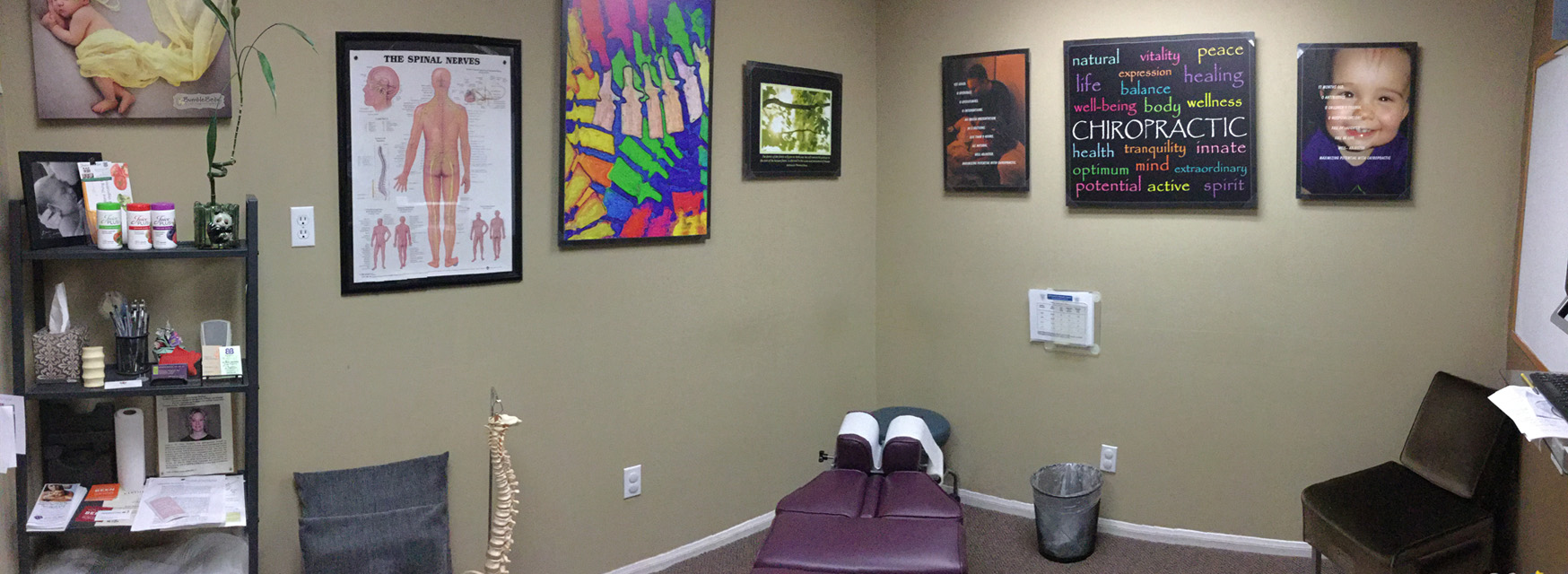 Image of San Diego Chiropractic and Massage treatment room